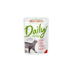 Almo Nature Daily Kurczak i Wołowina 70g